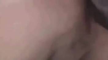 Horny woman relishes the entire beast dick in her soaked pussy